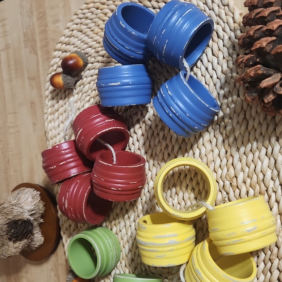 Rustic napkins rings. - Picture 5 of 6